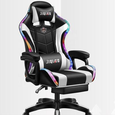 China 2021 Computer PC Computer Gamer Red (Height) Weightlessness Adjustable Colorful Design Office Chair Packing RGB Gaming Chair for sale