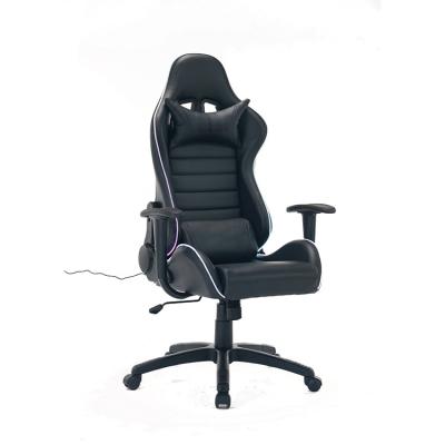 China Gaming Chair 2021 Custom Logo Leather Ergonomic Gamer Chair Adjustable Computer Gaming Desk Gaming Chair (Size) for sale