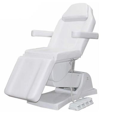 China 2021 Hot Selling Beautiful Appearance Electric Adjustable Therapy Chair Dental Chair Electric Adjustable Extended Facial Chair for Spa Salon Tattos for sale