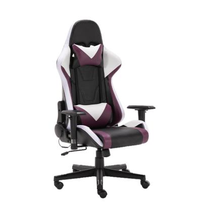 China Other Black White Swivel Adjustable Height Racing Flight Simulator s Hot Selling PC Gaming & Set & Office Chair 1 Runner for sale