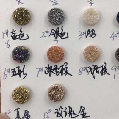 China wholesale color game or fire druzy stones for jewelry for sale