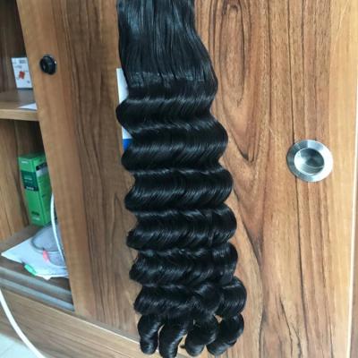 China Wholesale Brazilian Unprocessed Thick Cuticle Aligned Bundle Of 1B Body Wave Extension Ends Real Virgin Human Hair Bundles Alone for sale