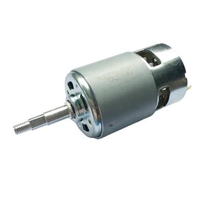 China 18V 12000RPM RS775dc 6v Mini Compressor Drip Proof Motor for sale