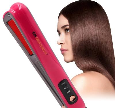 China Rechargeable 2 in 1 Wireless Ceramic Electric Clip Splint Temperature Control Straight Hair USB Hair Straightener Filling Curler for sale