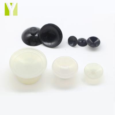 China Custom Rubber Cups Black Rubber / Sillicone Factory Price OEM ODM Cup Suction Suction for sale