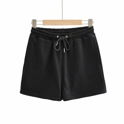 China Summer Breathable Casual Drawstring Shorts Women's Comfortable Sweated Elastic Yoga Shorts for sale