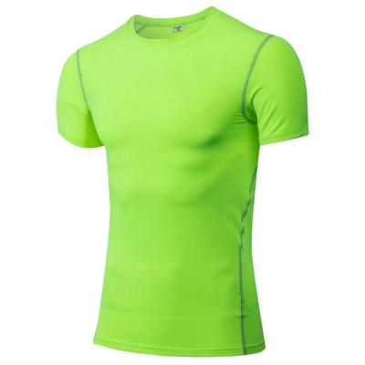 China QUICK DRY Mens Moisture Wicking Shirts Performance Active Crew T-Shirt for sale