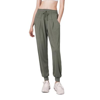 China QUICK DRY Women's La Francaise Terry Joggers Sweatpants With Pockets Drawstring Lounge Sporty Trousers for sale