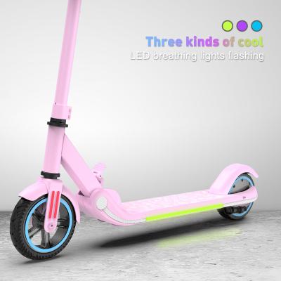 China Unisex Children's Scooter 130W 200W Motor 24V Optional Battery 6-12yrs Kids Electric Scooter for sale