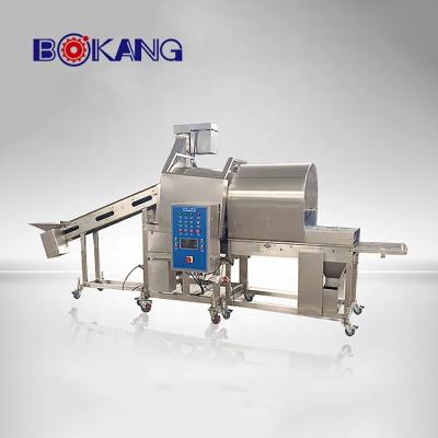 China Meat Processing Automatic Drum Patty/Chicken Preduster Coating Machine for sale