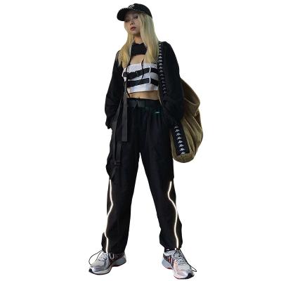 China QUICK DRY Ladies Hip Hop Coats 2 Piece Sets Spring Fashion Women's Pants Set Clothing for sale