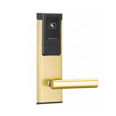 China Direct Selling High Quality Smart Card Access Control Hotel Factory RFID Electronic Hotel Door Lock System for sale