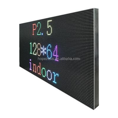 China Indoor Advertising Show OEM Factory P2.5 Indoor Led Screen With High Brightness Advertising Led Display Screen for sale