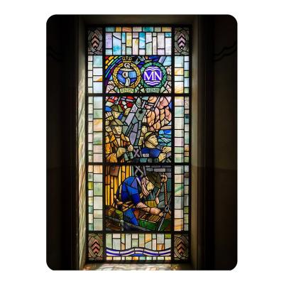 China Art Decorative Glass Religious stained art stained glass window wholesales stained glass window inserts stained glass product china factory for sale