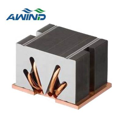 China High Power Heatsink Shenzhen OEM Heatsinks Manufacturer For Fast Thermal Transfer Copper Heatpipe Heatsink 1200 CPU Copper Heatsink for sale