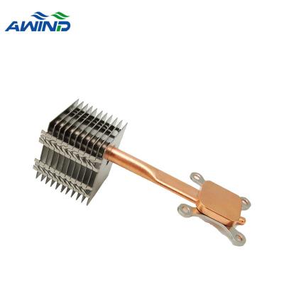 China SERVICE Design Solution Thermal Custom Stacked Fin Heatsink for sale