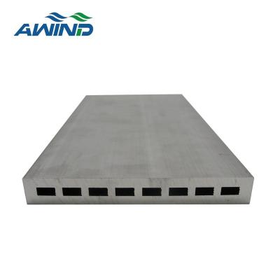 China Water Cooling Radiator Extruded Plate For New Energy Vehicles Amplifier Radiator for sale