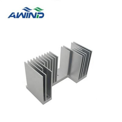 China Heatsink Customize Aluminum Heatsink Fins 6063 Extrusion Fins 6063 CNC Machining Heatsink cnccustomledheatsink for sale