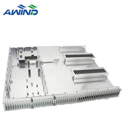 China 2019 Aluminum Radiator OEM Prototype CNC Machining Parts With Anodized Finish For Medical Equipment for sale