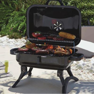 China Easily Assembled Cooking BBQ Smoker Drum Charcoal BBQ Fire Pit Grill Smoker for sale