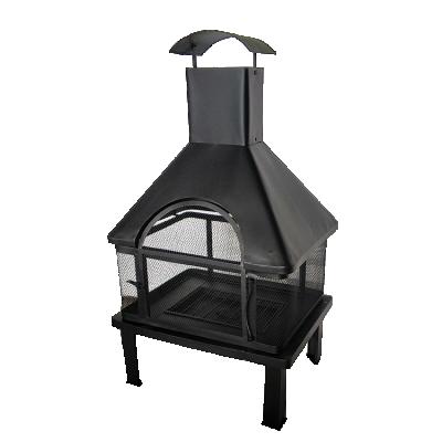 China Portable Stored Fire Pit Freestanding Outdoor Garden Fireplace for sale