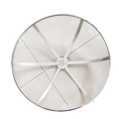 China Stocked Steel Round Fire Pit Accessories Spark Screen For Outdoor for sale