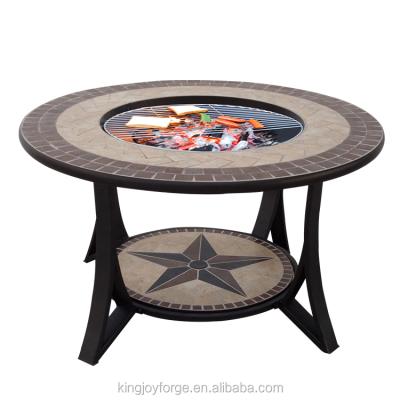 China Traditional Table Fire Pit Set Multifunction Fire Pit Table Garden Plug Fire Pit for sale