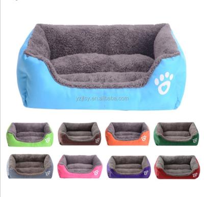 China Cute Plush Free Sample Plush Fleece Dog Pad Fleece Dog Bed Pet Bed Pet Bed for sale