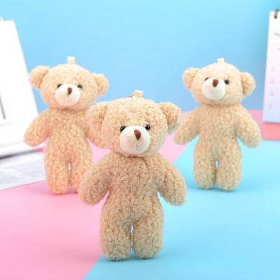 China New Plush Teddy Bear Plush Toy Mini Soft Toy Plush Teddy Bear Key Chain Key Chain Children's Toy Clothing Backpack Accessories for sale