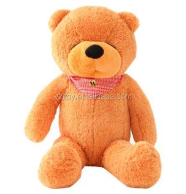 China Free Sample Super Soft Giant Plush Teddy Bear With Scarf Large Size Teddy Bear for sale