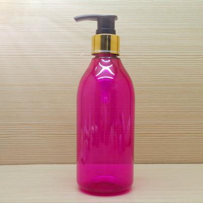 China BEAUTY PACK 250ml 8oz round colorful plastic spray,pump,screw lid bottle container for shower gel,hotel shampoo,skin care for sale