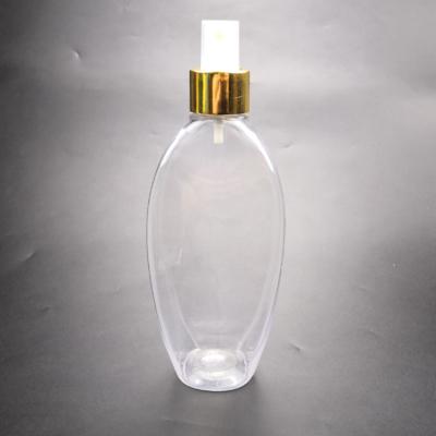 China Cosmetic Customize Design 285ml 9oz Clear PET Plastic Spray Bottle For Air Freshener Perfume Moisturizer Cosmetic Packaging for sale