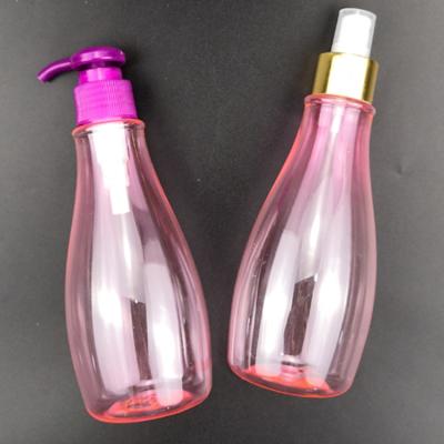 China food & Tapered Round Beverage Packaging 260ml 8oz PET Plastic Bottle For Oil / Honey / Water / Juice / Sauce for sale