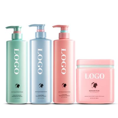 China Pump Bottle Cosmetic Empty Square Empty Square Bottles BPA Free Plastic Bottles Shampoo Conditioner Hair Care Bottle for sale