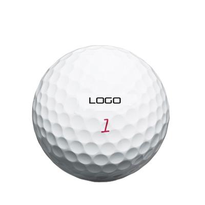 China Poly-budadience with Basecoat Wholesale 3pcs Bulk 2 PU Cover Custom Made Logo 4 Pieces 5 Pieces Urethane Practice Forming Smart Golf Balls for sale