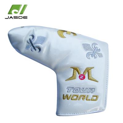 China Fashion Custom Leather Putter Head Blade Golf Club Cover for sale