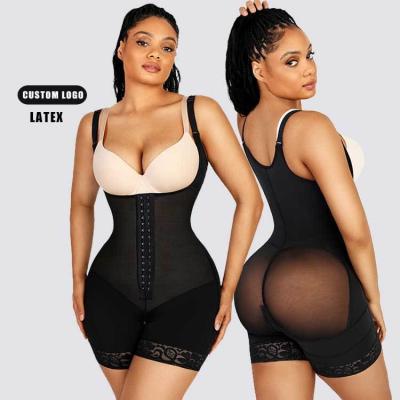 China 2023 Latex Buikcontrole Hoge taille Shapewear Butt Lifter Compressie Shaper voor vrouwen Te koop