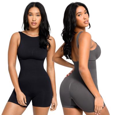 China Mujeres de género Diseño de tejido elástico Control de barriga Fajas Colombianas Plus Size Shapewear en venta