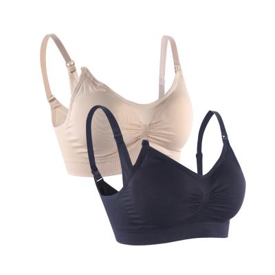 China S-3XL Spandex/Cotton Nursing Bra com fácil acesso de enfermagem e almofadas removíveis à venda