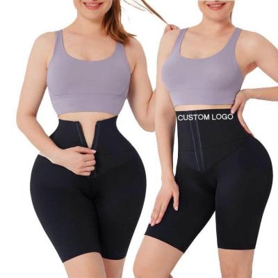 China Hexin High Waist Black Tummy Control Shorts Corset Waist Trainer for Women Fast Shipping for sale