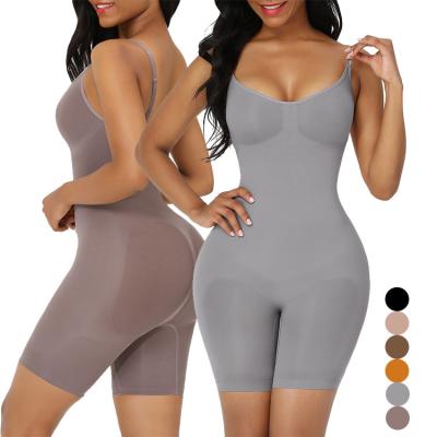 China Medium Control Level Full Body Shaper for Women HEXIN High Waist Seamless Body Suit for sale