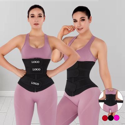 China Women's Neoprene Slimming Waist Cincher 3 Belt Zipper for Weight Loss and Slimming for sale