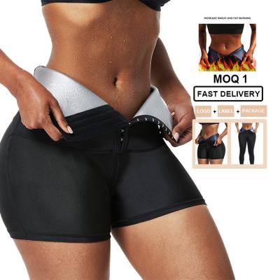 China Women's Tummy Control Sauna Shorts HEXIN Free Sample Neoprene Shaper with Butt Lifter for sale