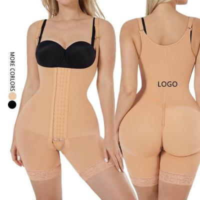 China Compression Seamless High Colombian Women Shapewear Bodysuit Thigh Shaper 5XL BBL HEXIN for sale