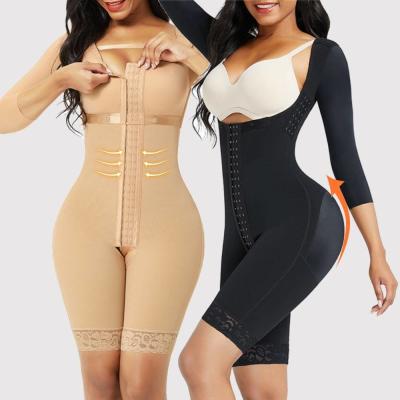 China Beautiful Design Women's One-Piece Shapewear with Tummy Control and Mid Thigh Bodysuit for sale