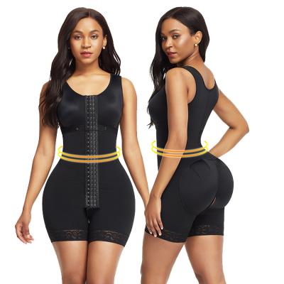 China Breathable Waist Trainer Full Body Shapewear for Women Customized Logo HEXIN Bodysuit for sale