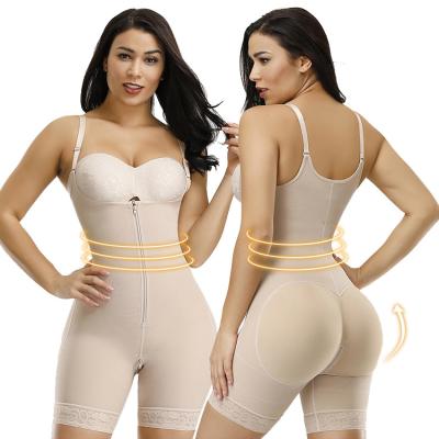 China Verstelbare haakjes vrouwen dikke buik controle body shaper shapewear voor vrouwen stevig controle niveau Te koop