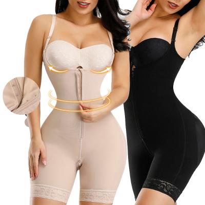 China HEXIN Último Design Bodysuit Marca Privada Controle Médio Butt Lifter Full Body Shaper Shapewear Para Mulheres à venda