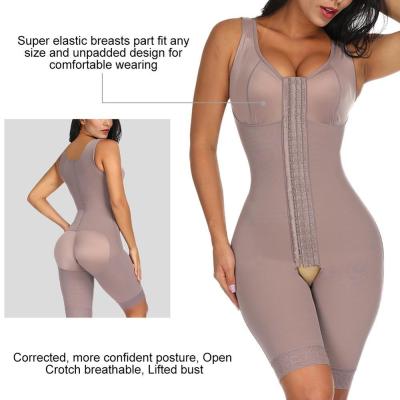 Chine HEXIN Femmes respirantes en perte de poids Body Shaper à découpe libre Design Butt Lifter Broderie 3D personnalisable à vendre