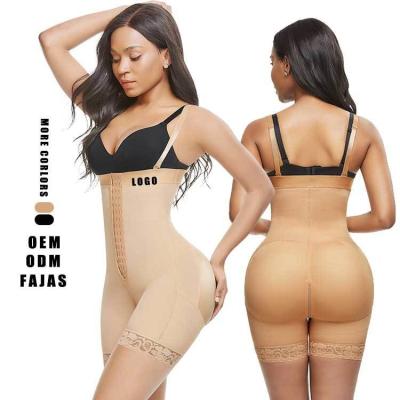 China HEXIN High Waist Tummy Control Fajas Colombianas Reductora Body Shaper Decoration None for sale